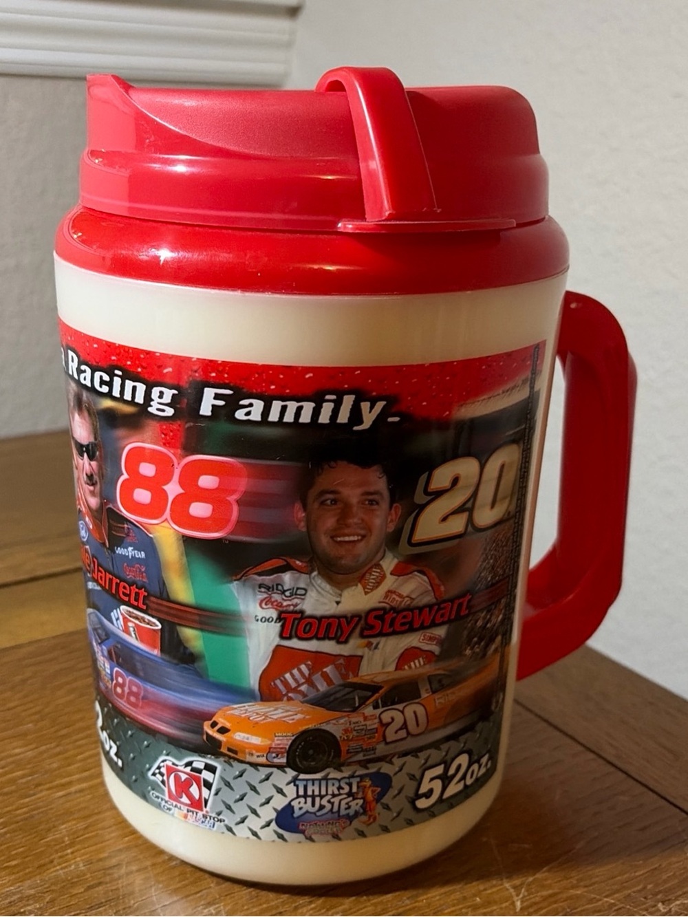 2000 Circle K 52oz Thirst Buster Coco Cola NASCAR Aladdin Super Insulated Mug